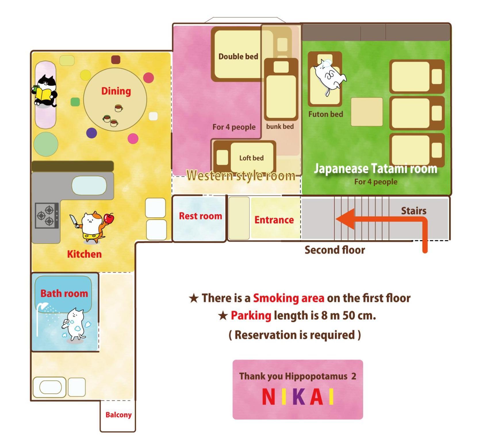 1組貸切りの宿 Popotel 2 -Nikai 二階- Matsumoto Eksteriør bilde